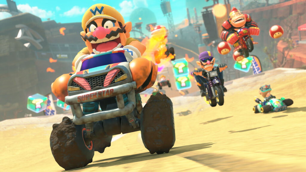 mario kart world