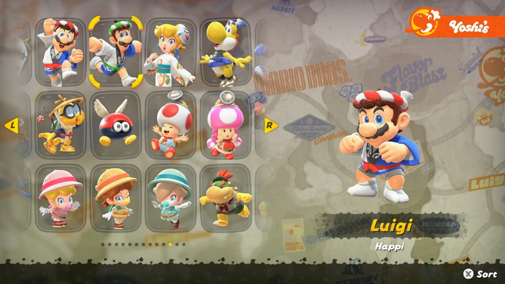 Mario Kart World - Outfits